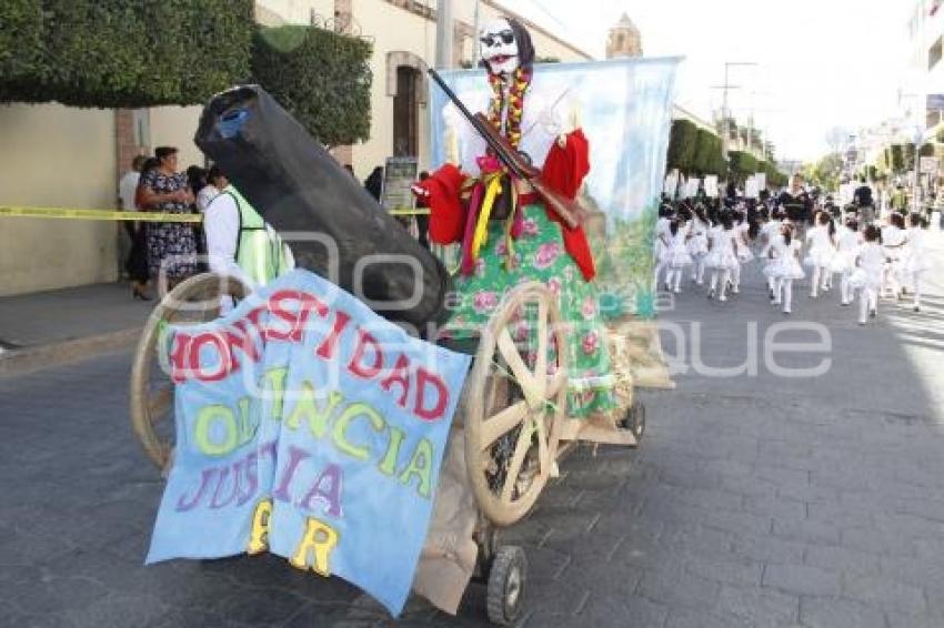 DESFILE REVOLUCIÓN MEXICANA . TEHUACÁN