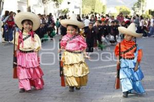 DESFILE REVOLUCIÓN MEXICANA . TEHUACÁN