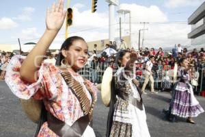 DESFILE REVOLUCIÓN MEXICANA . TEHUACÁN