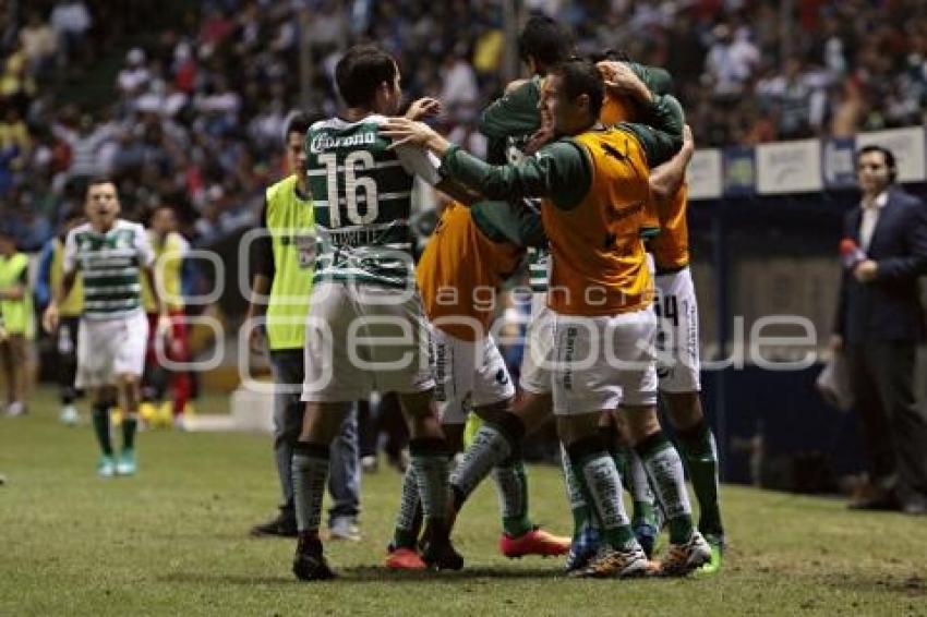 FUTBOL . PUEBLA FC VS SANTOS