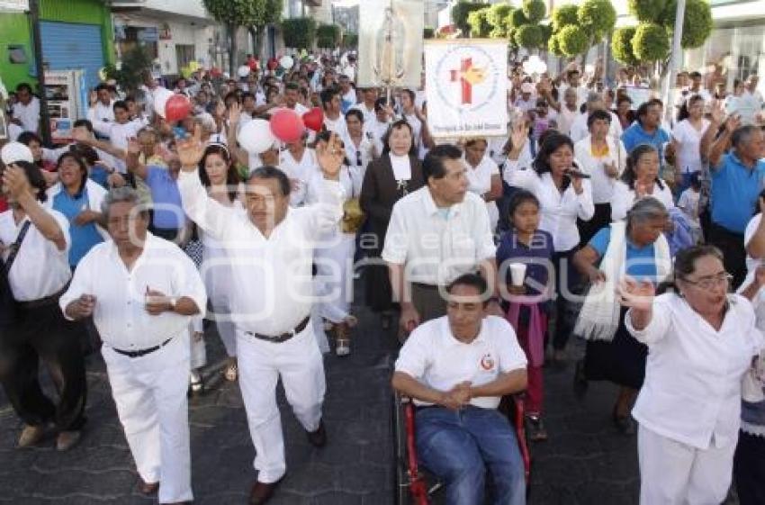 MARCHA ACCIÓN POR LA PAZ . TEHUACÁN