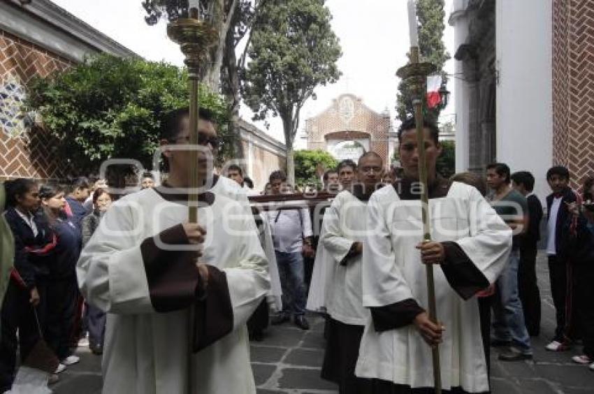 RELIQUIA BASTÓN DE SANTA TERESA