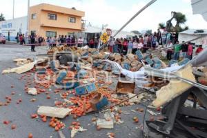 ACCIDENTE TRAILER . TEHUACÁN