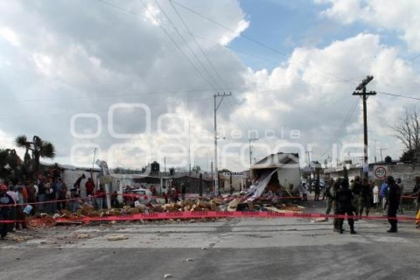 ACCIDENTE TRAILER . TEHUACÁN