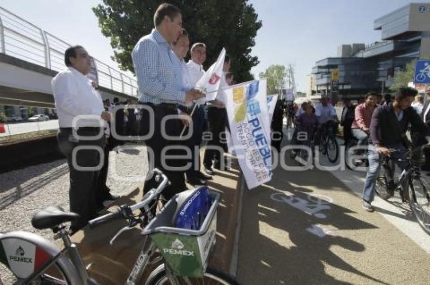 INAUGURACIÓN DE LA CICLOVÍA