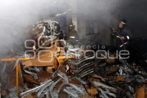 INCENDIO BODEGA SIDRA COPA DE ORO