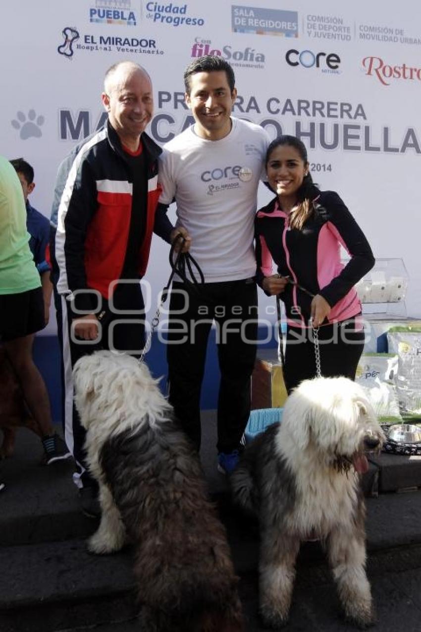 CARRERA MARCANDO HUELLAS