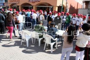 ENTREGA CARTILLAS SMN . TEHUACÁN