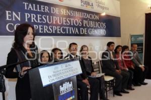 TALLER PRESUPUESTO PERSPECTIVA DE GENERO