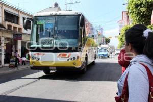 AUMENTO DEL PASAJE . TEHUACÁN