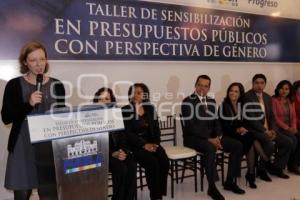 TALLER PRESUPUESTO PERSPECTIVA DE GENERO