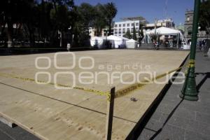 ZÓCALO . PISTA DE HIELO