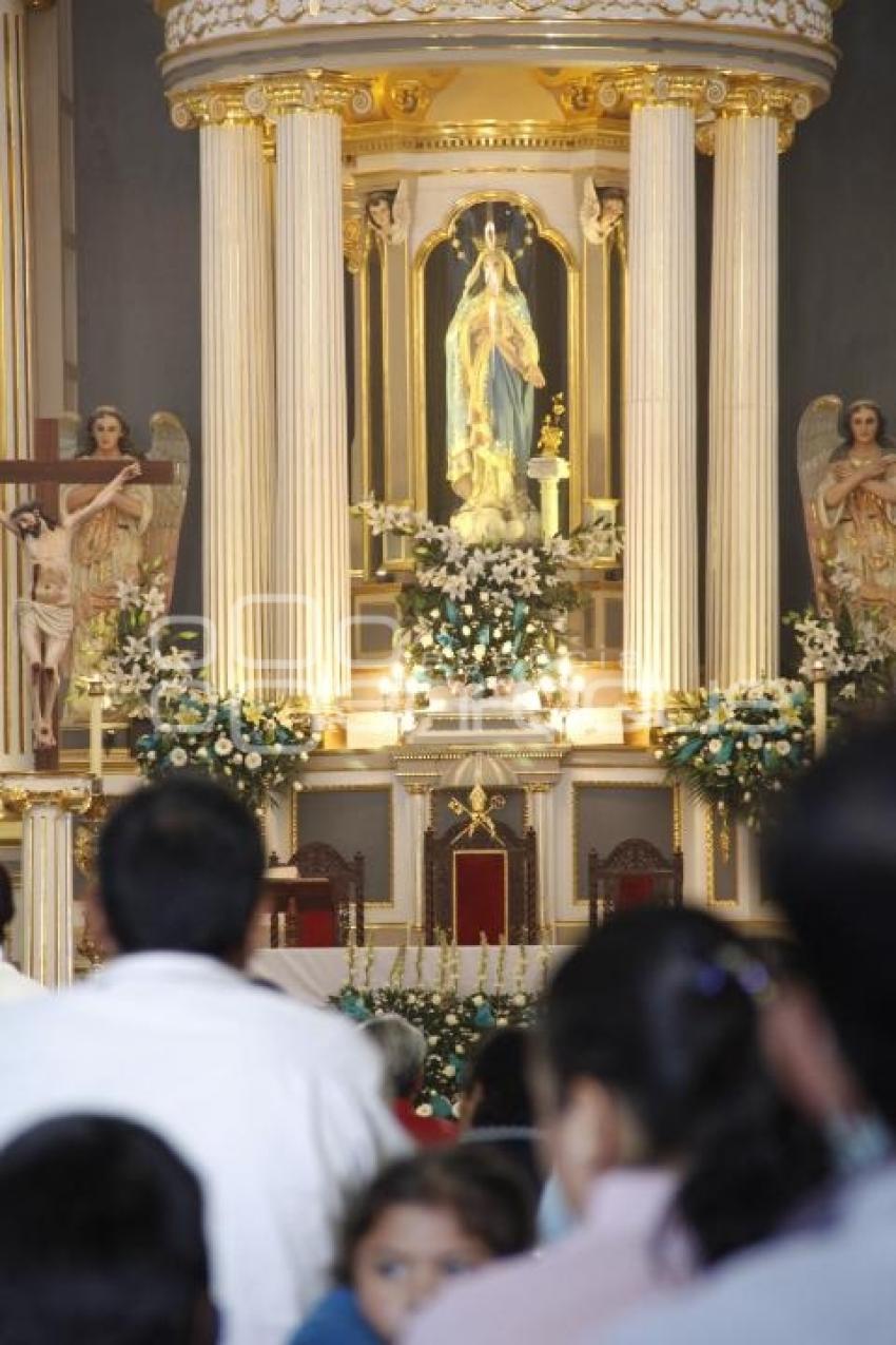 VÍSPERAS VIRGEN . TEHUACÁN