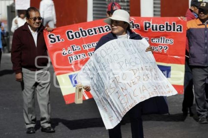 MANIFESTACIÓN DEFRAUDADOS