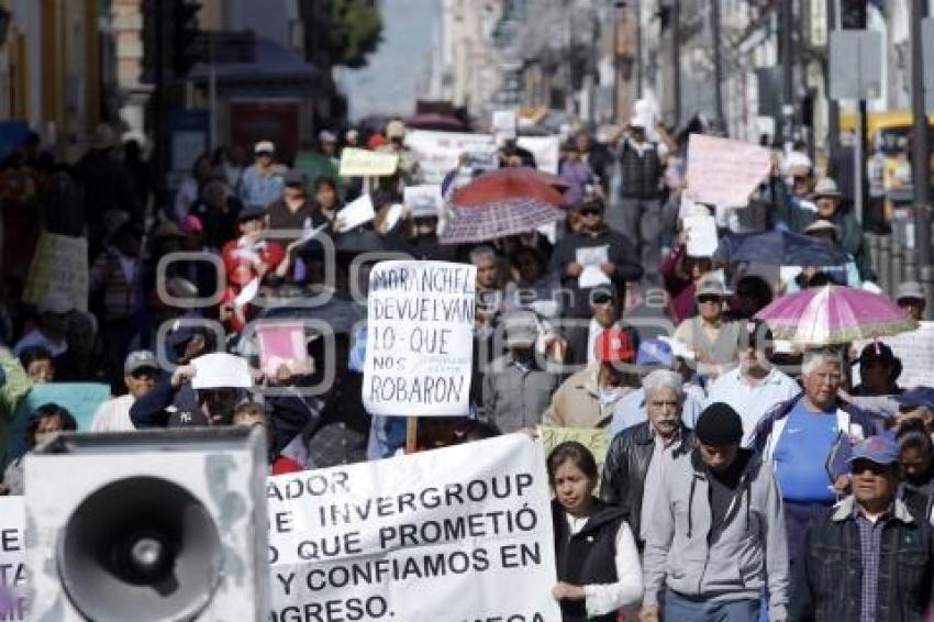 MANIFESTACIÓN DEFRAUDADOS