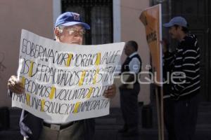 MANIFESTACIÓN DEFRAUDADOS