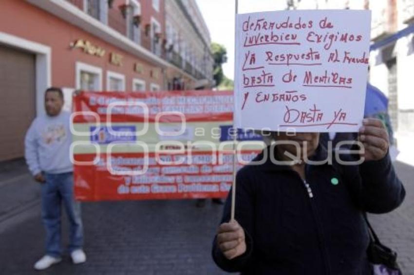 MANIFESTACIÓN DEFRAUDADOS