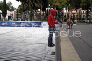 ZÓCALO . PISTA DE HIELO