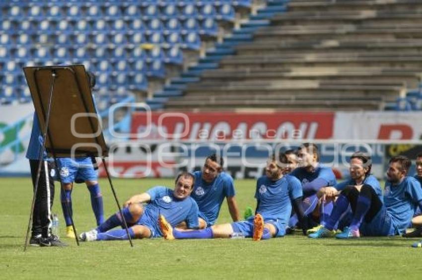 FUTBOL . PUEBLA VS ATLANTE