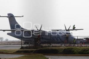 DETIENEN VUELOS EN AEROPUERTO