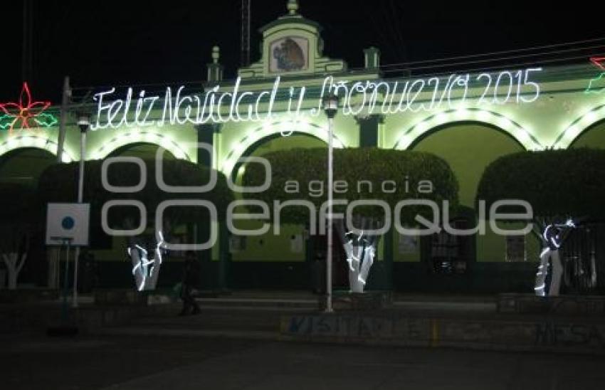 ILUMINACIÓN NAVIDEÑA . PETLALCINGO