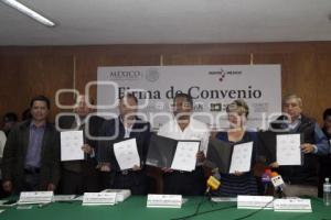 FIRMA DE CONVENIO . SAGARPA