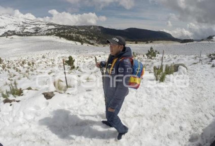 NEVADA EN LOS VOLCANES