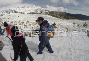 NEVADA EN LOS VOLCANES