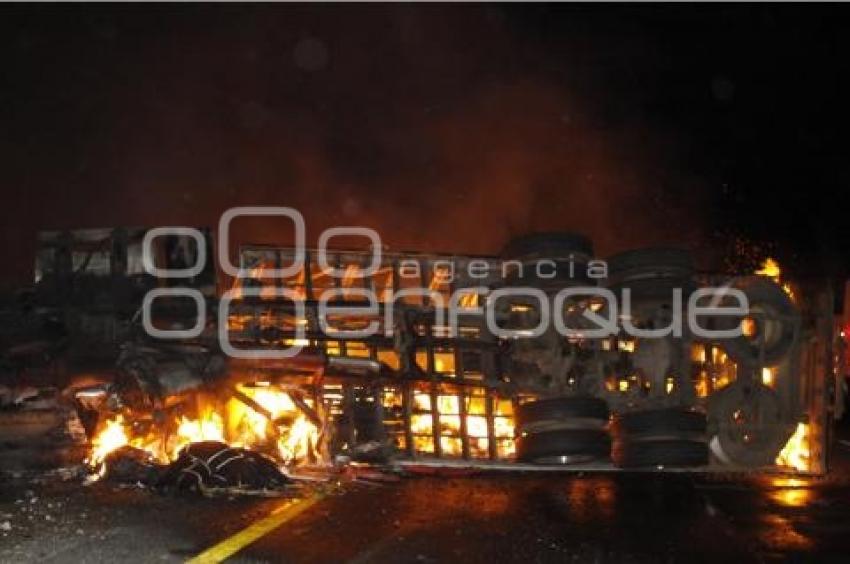 ACCIDENTE EN AUTOPISTA