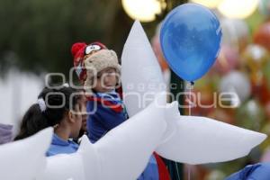 LANZAMIENTO GLOBOS . AYUNTAMIENTO