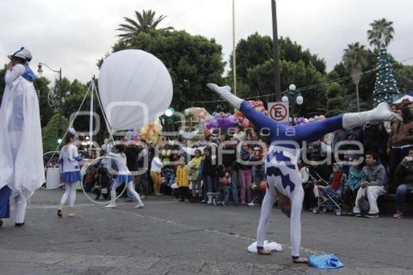 LANZAMIENTO GLOBOS . AYUNTAMIENTO