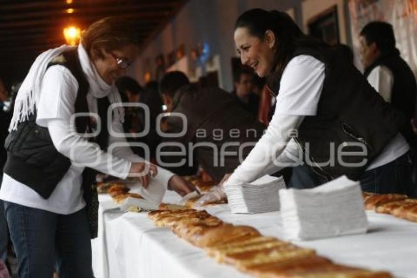 ROSCA DE REYES . CHOLULA