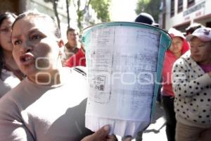 MANIFESTACIÓN AGUA