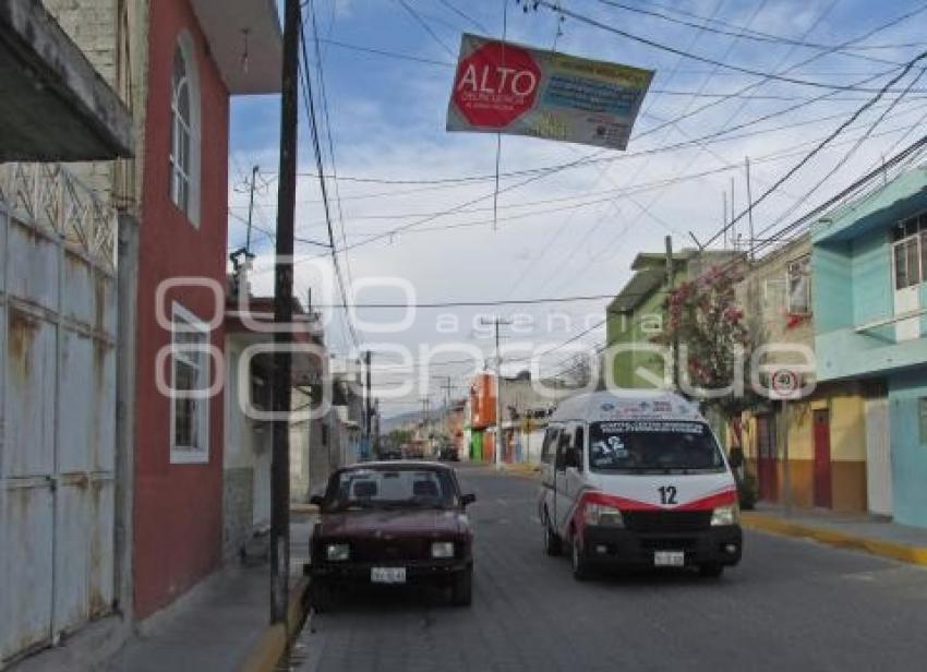 VECINOS VIGILANTES . TEHUACÁN