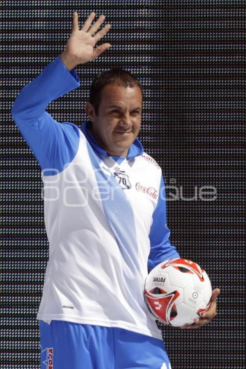 FUTBOL . PUEBLA FC . PRESENTACIÓN