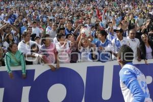 FUTBOL . PUEBLA FC . PRESENTACIÓN