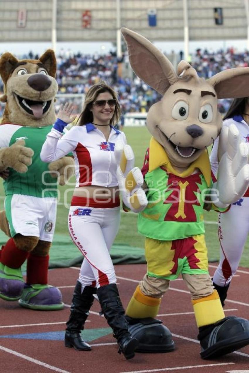 FÚTBOL . PUEBLA VS XOLOS