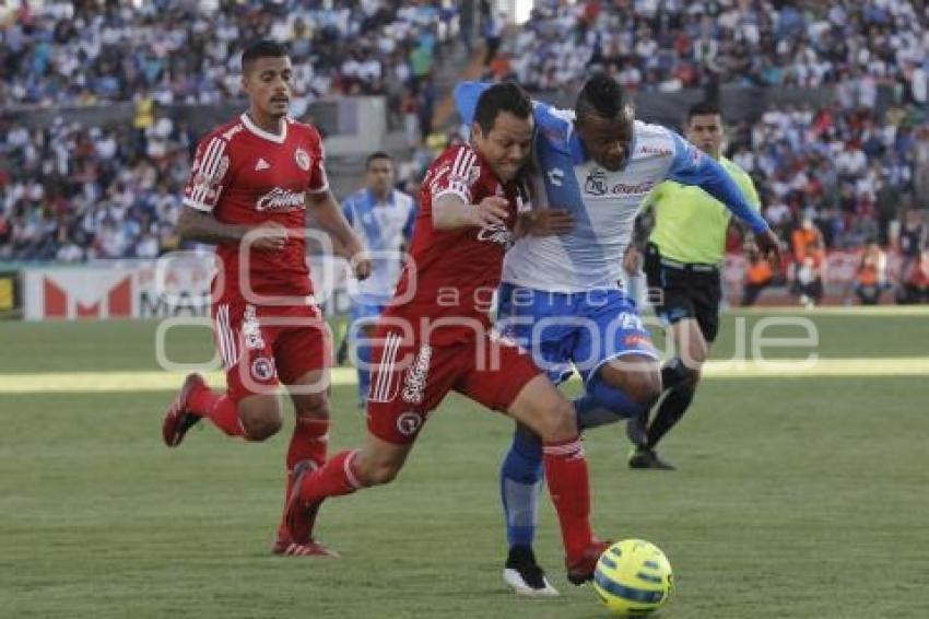 FÚTBOL . PUEBLA VS XOLOS