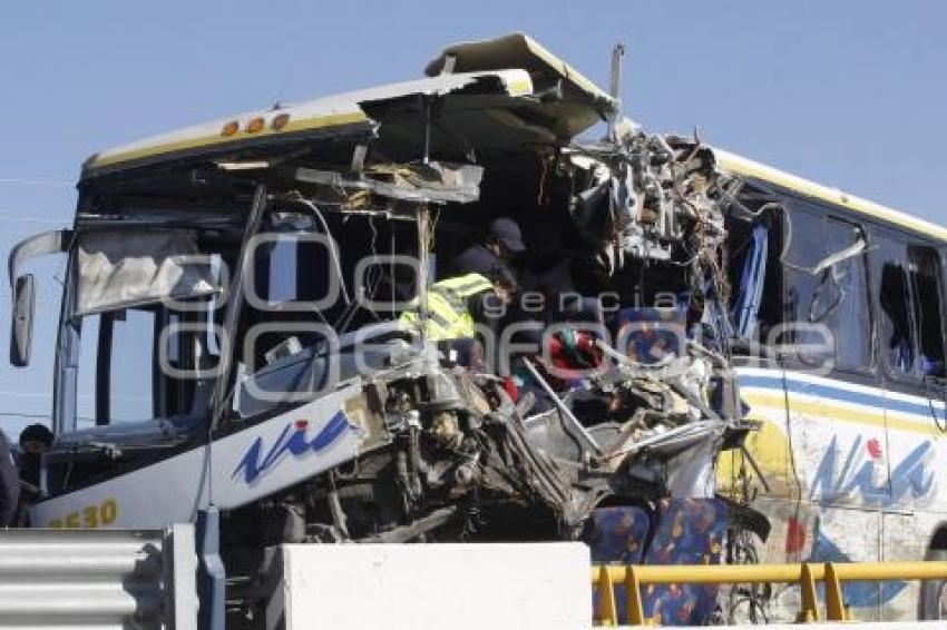 ACCIDENTE AUTOBUSES VIA