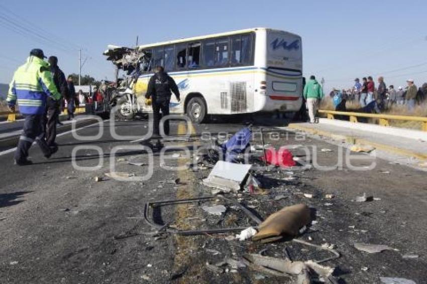 ACCIDENTE AUTOBUSES VIA