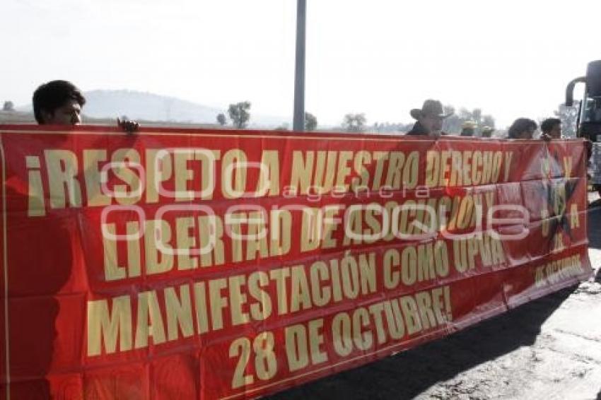 MANIFESTACIÓN AUTOPISTA