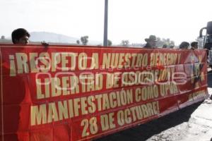 MANIFESTACIÓN AUTOPISTA