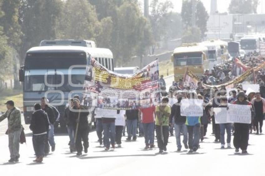 MANIFESTACIÓN AUTOPISTA