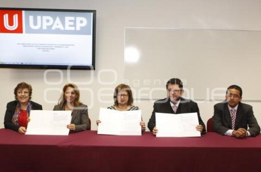 FIRMA CONVENIO UPAEP-RIPTAC