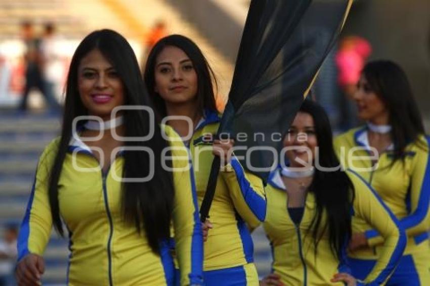 FÚTBOL . LOBOS BUAP VS CELAYA