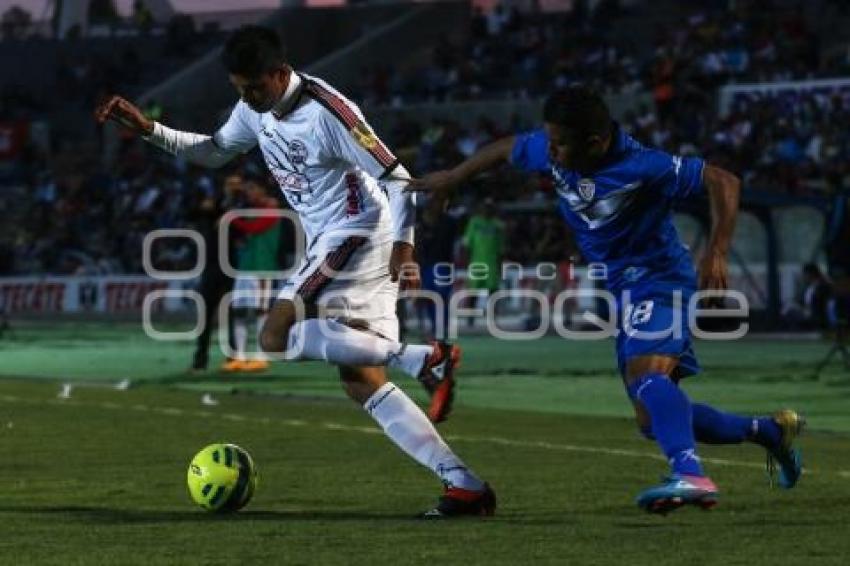 FÚTBOL . LOBOS BUAP VS CELAYA