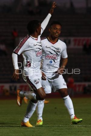 FÚTBOL . LOBOS BUAP VS CELAYA