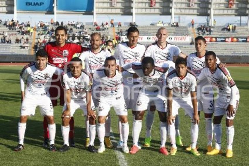 FÚTBOL . LOBOS BUAP VS CELAYA