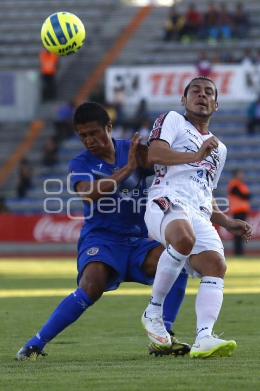 FÚTBOL . LOBOS BUAP VS CELAYA