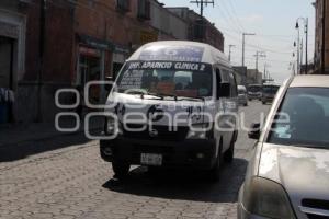 CAMBIO DE RUTAS EN EL TRANSPORTE PÚBLICO